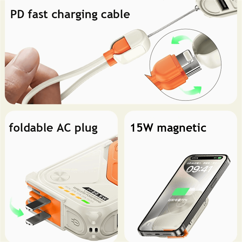 Magnetic PowerBank 10000mAh