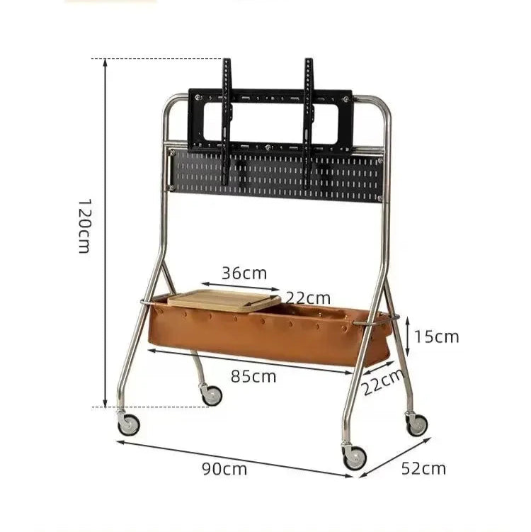 إطار عربة حامل تلفزيون من 32 إلى 75 بوصة