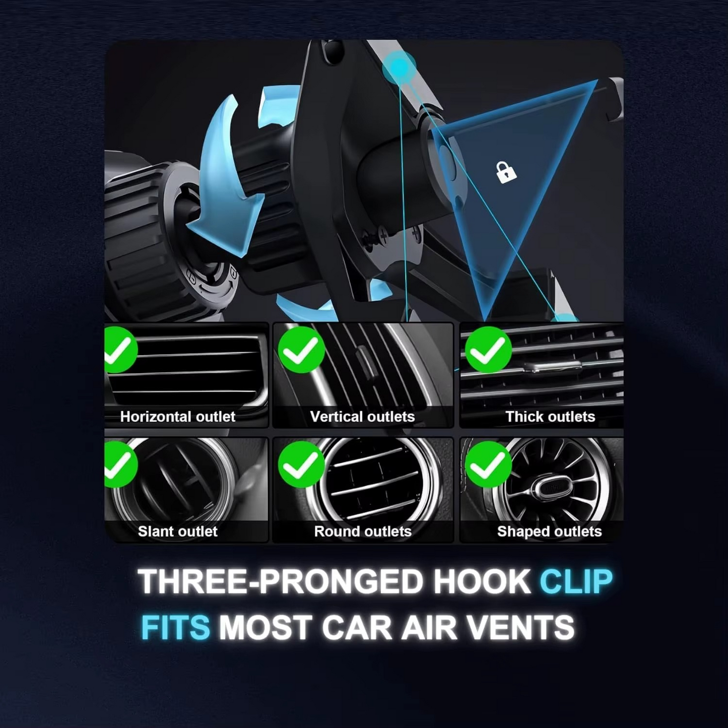 360 rotate wireless charger