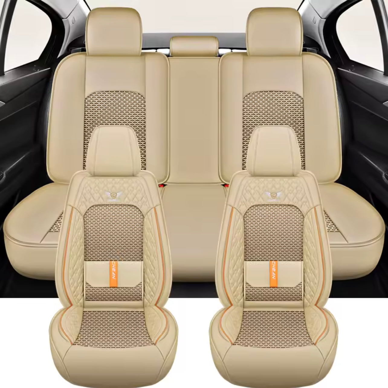 سيت كشن جلد كامل