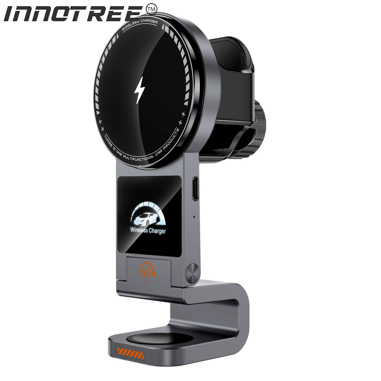 3 in 1 car wireless charger