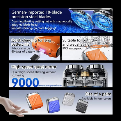 ماكينة حلاقة كهربائية صغيرة