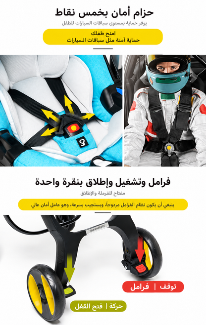 عربة المولود الذكية