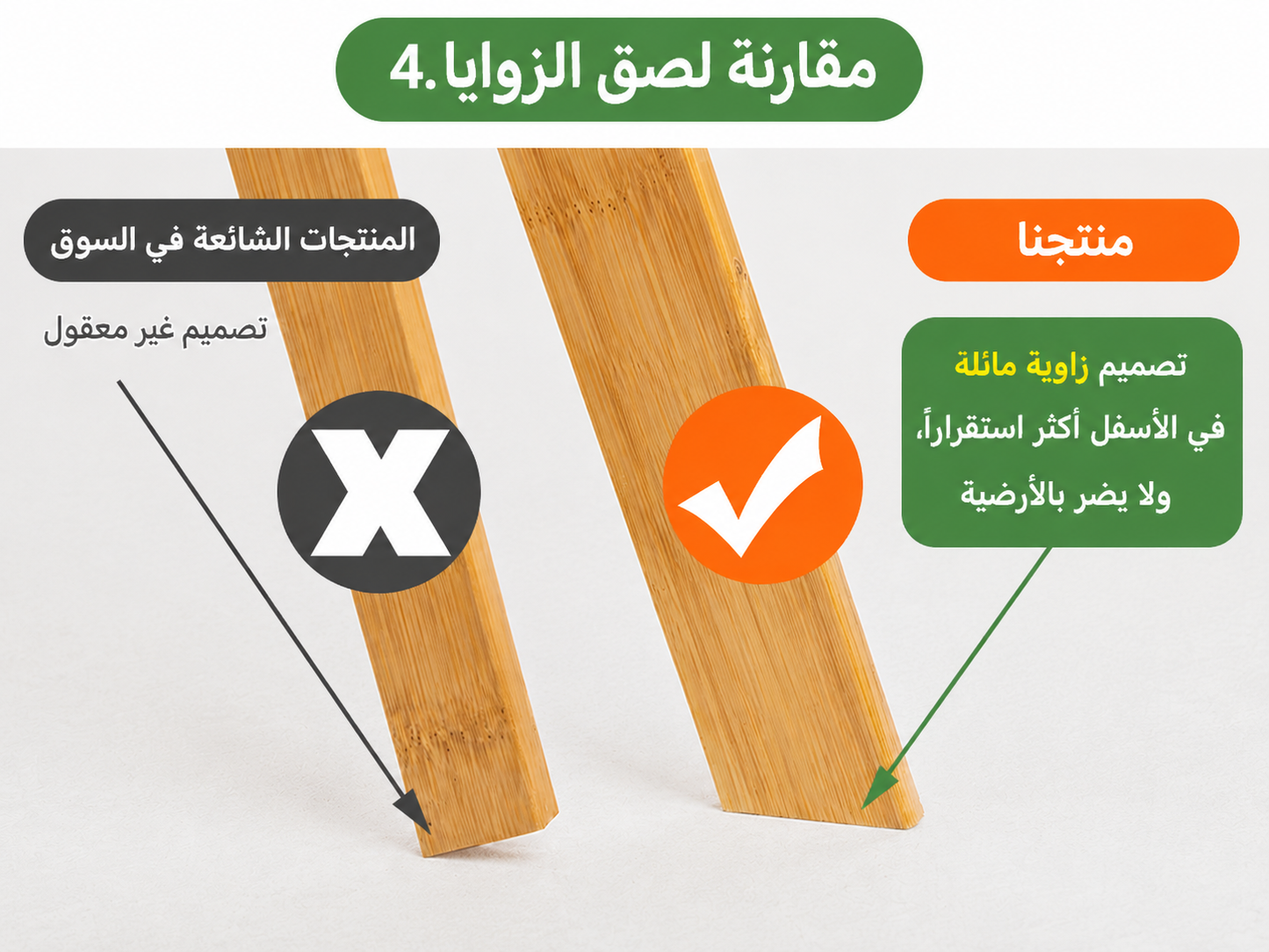🏡 رف نباتات خشبي