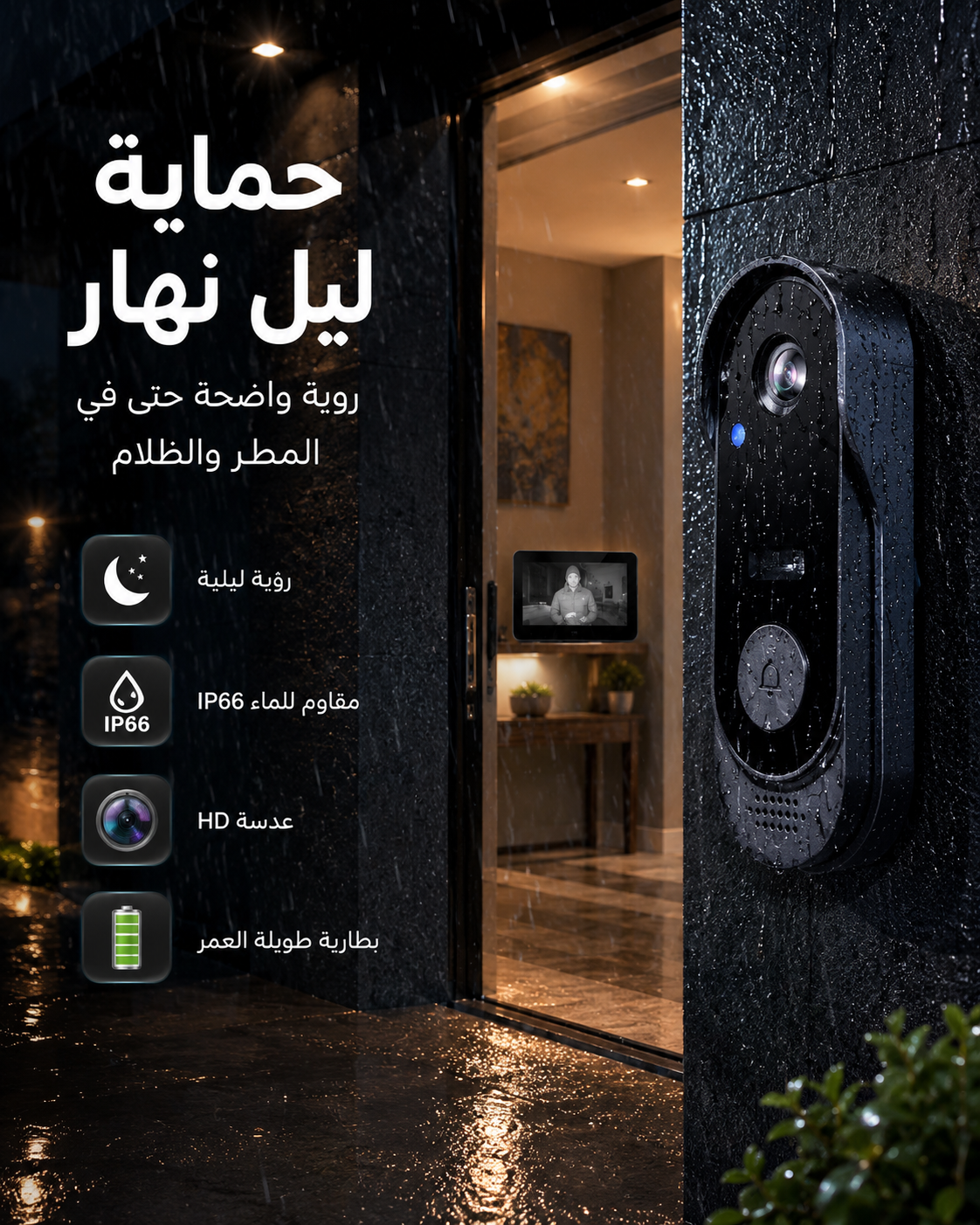جرس باب ذكي