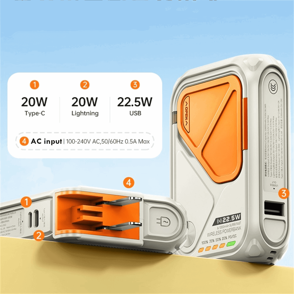 Magnetic PowerBank 10000mAh