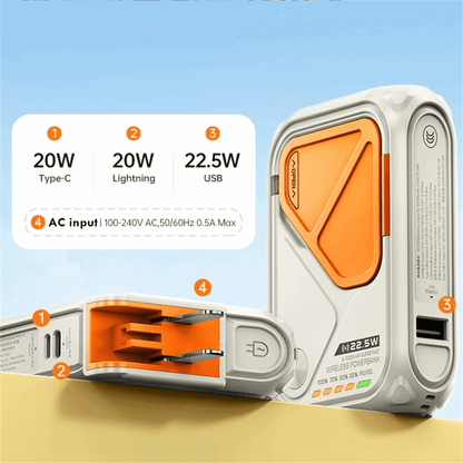 Magnetic PowerBank 10000mAh